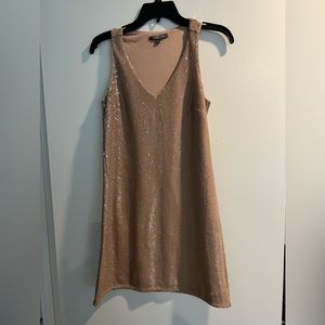 Michael Stars Nude sparkle dress